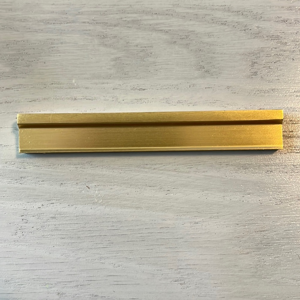 8 Vanity or dresser pulls (gold color) NWOT